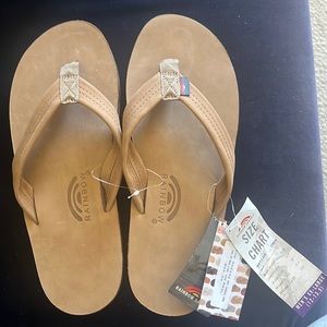Rainbow Sandals Dark Brown Brand New
